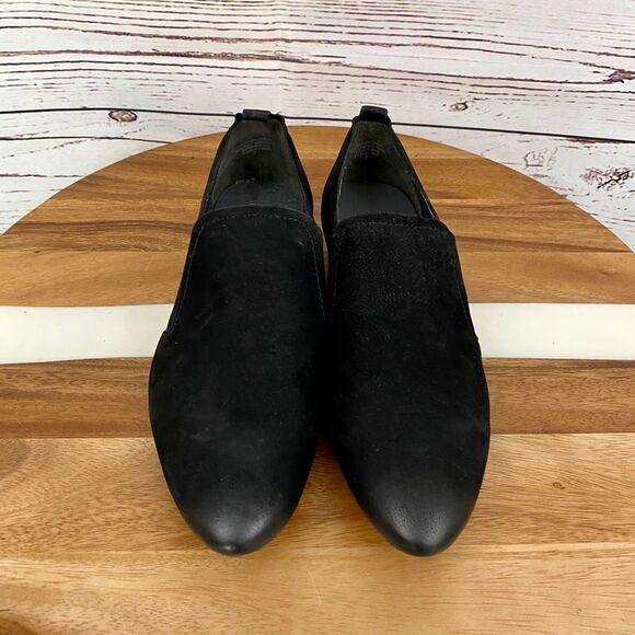 Anthropologie Seychelles Suede Booties Chelsea Boots Size 7 - Picture 2 of 8